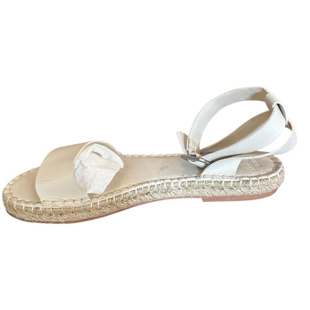 Abercrombie‎ & Fitch Women's Espadrille Sandals Beige Size 8/9 Summer Casual - Picture 5 of 12